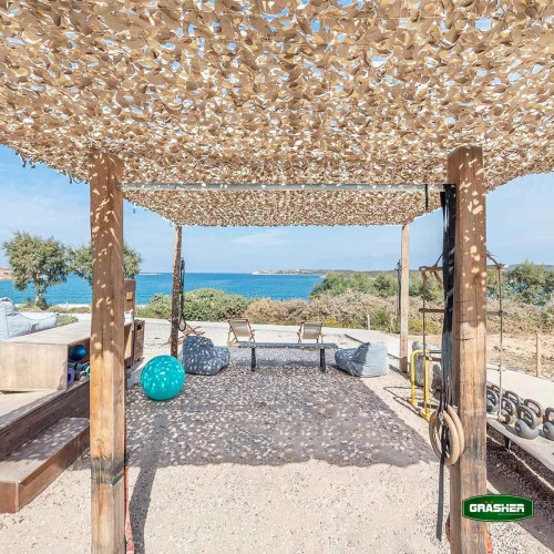 Δίχτυ Παραλλαγής 3x4m Μπέζ