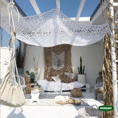 Δίχτυ Παραλλαγής 4x6m Λευκό