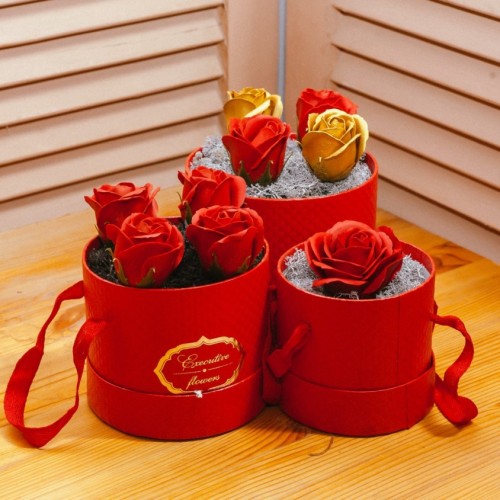 Mini Roses Deluxe– Δώρο Καρδιάς