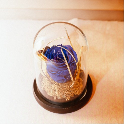 Blue Enchantment Glass Dome