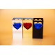 Luxury Bloom Hearts – Συλλογή από Πολύχρωμα Τριαντάφυλλα σε Καρδιόκουτα