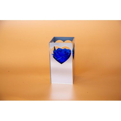 Luxury Bloom Hearts – Συλλογή από Πολύχρωμα Τριαντάφυλλα σε Καρδιόκουτα