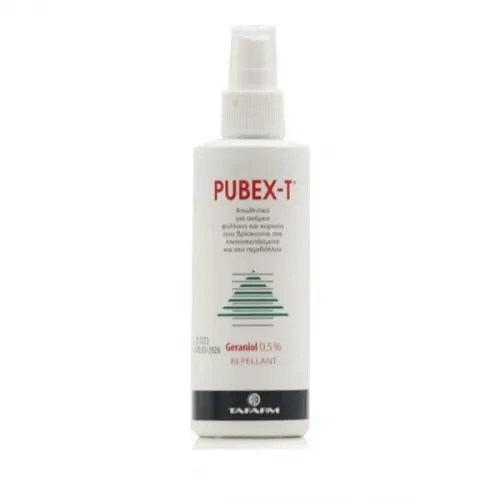 Pubex-T Repellant Spray (200ml) - Εντομοαπωθητικό Σπρέι για Ακάρεα, Ψύλλους & Κοριούς