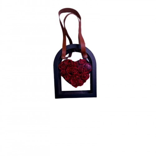 Δερμάτινη Τσάντα Καρδιά