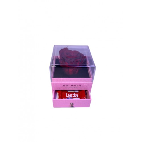 Forever Τριαντάφυλλο Σε Τετράγωνο Θόλο