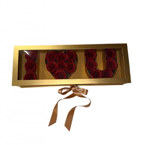  I ❤️ U Flower Box.