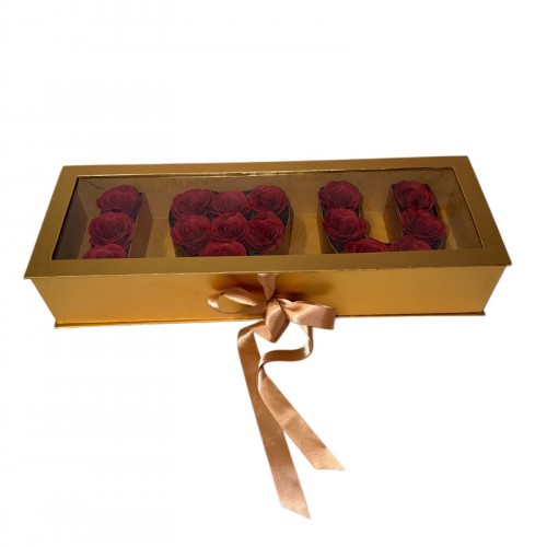  I ❤️ U Flower Box.