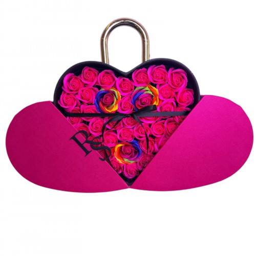 Heart Locker Fuchsia