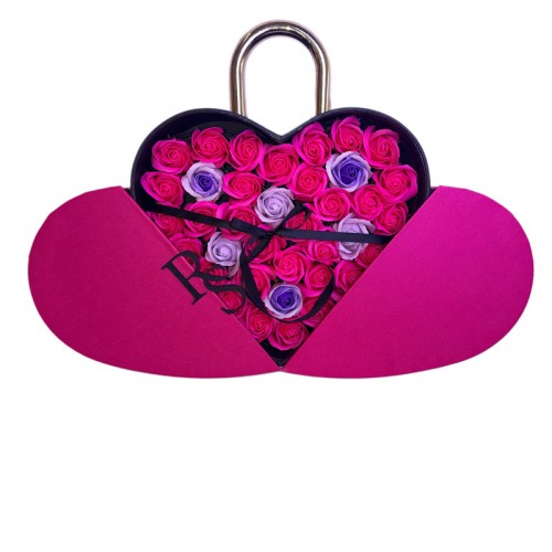 Heart Locker Fuchsia