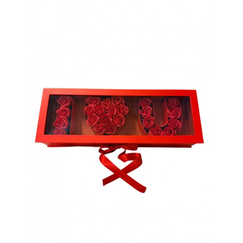 I ❤️ U Flower Box