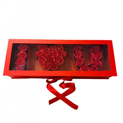 I ❤️ U Flower Box