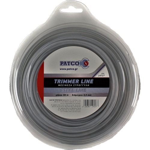 ΜΕΣΙΝΕΖΑ ΣΤΡΟΓΓΥΛΗ STEEL LINE D 3.9mm x 25 m ΜΕΣΙΝΕΖΑ ΣΤΡΟΓΓΥΛΗ STEEL LINE D 3.9mm x 25 m
