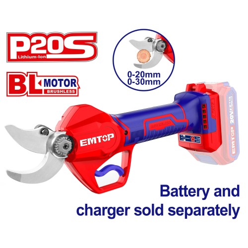 ΨΑΛΙΔΙ ΚΛΑΔΕΥΤΙΚΟ ΜΠΑΤΑΡΙΑΣ  20V-Li BL SOLO** (ELSL20308) EMTOP