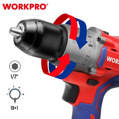 ΕΠΑΝΑΦΟΡΤΙΖΟΜΕΝΟ ΔΡΑΠΑΝΟΚΑΤΣΑΒΙΔΟ 20V-Li BL SOLO** WP390000 WORKPRO (PROFI)