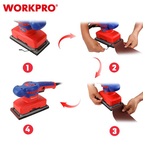 ΤΡΙΒΕΙΟ ΠΑΛΜΙΚΟ ΗΛΕΚΤΡΙΚΟ 320W WP472401CE WORKPRO (PROFI)