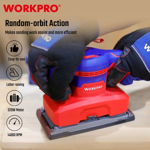 ΤΡΙΒΕΙΟ ΠΑΛΜΙΚΟ ΗΛΕΚΤΡΙΚΟ 320W WP472401CE WORKPRO (PROFI)
